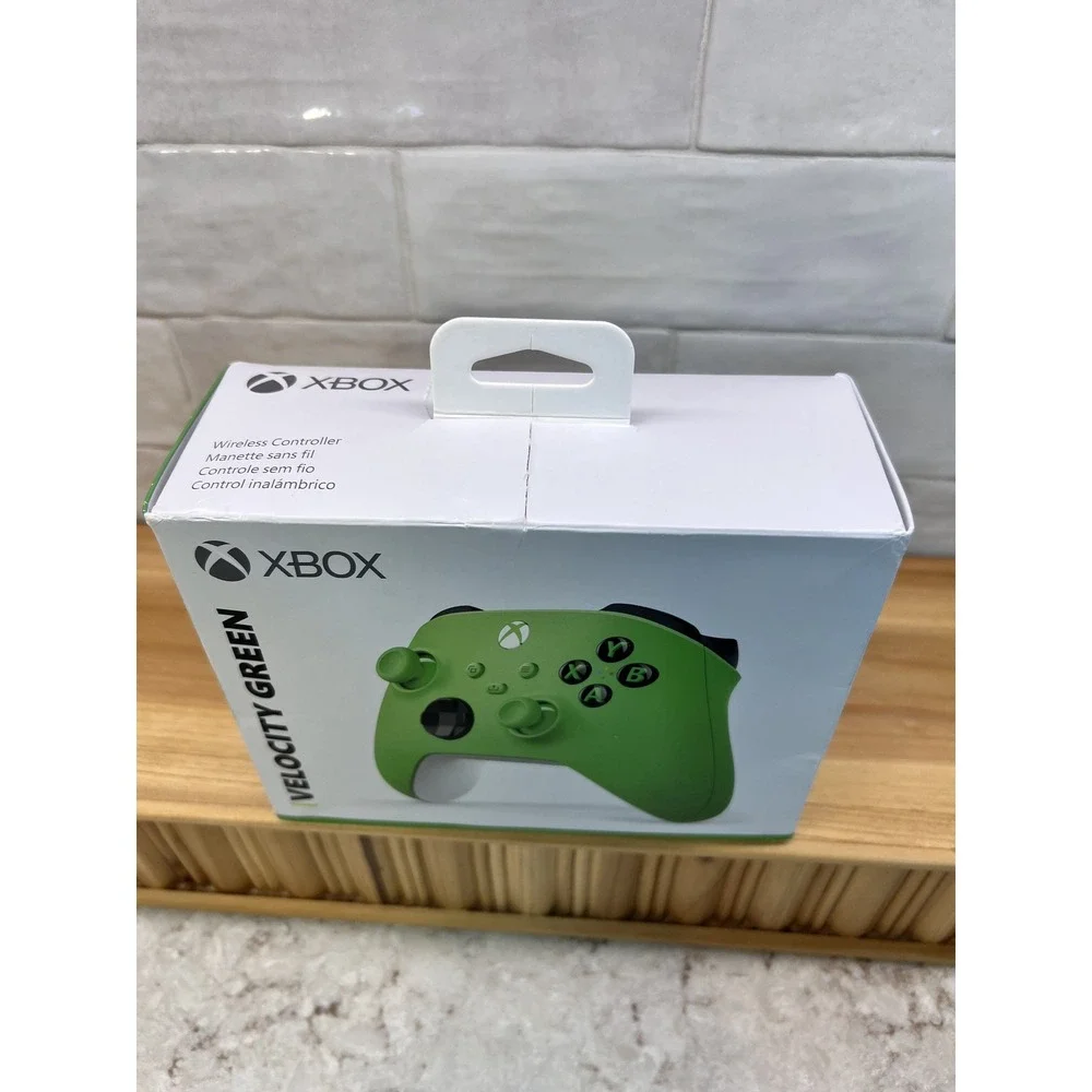 Microsoft Xbox Wireless Controller Velocity Green QAU-00091 Series X S One PC